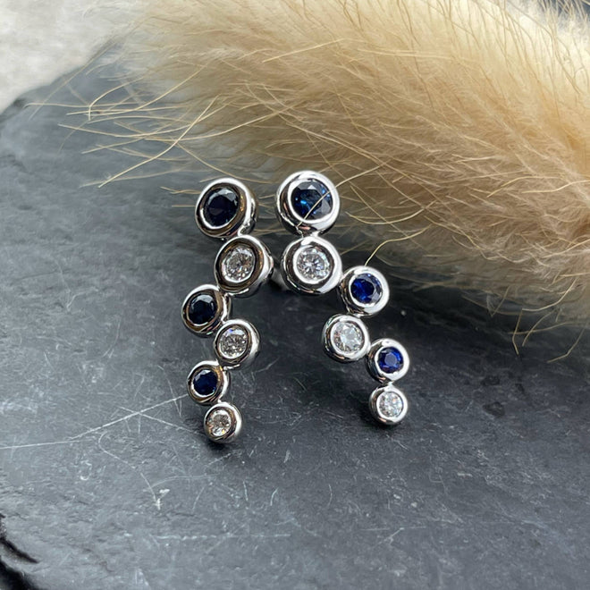 Sapphire Earrings