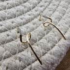 Diamond Spiral Earrings