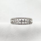 Mixed Cut Open Diamond Dress Ring