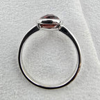 Round Garnet Ring