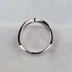 Sapphire Kiss Style Ring