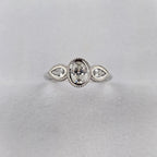Vintage Diamond Trilogy Ring