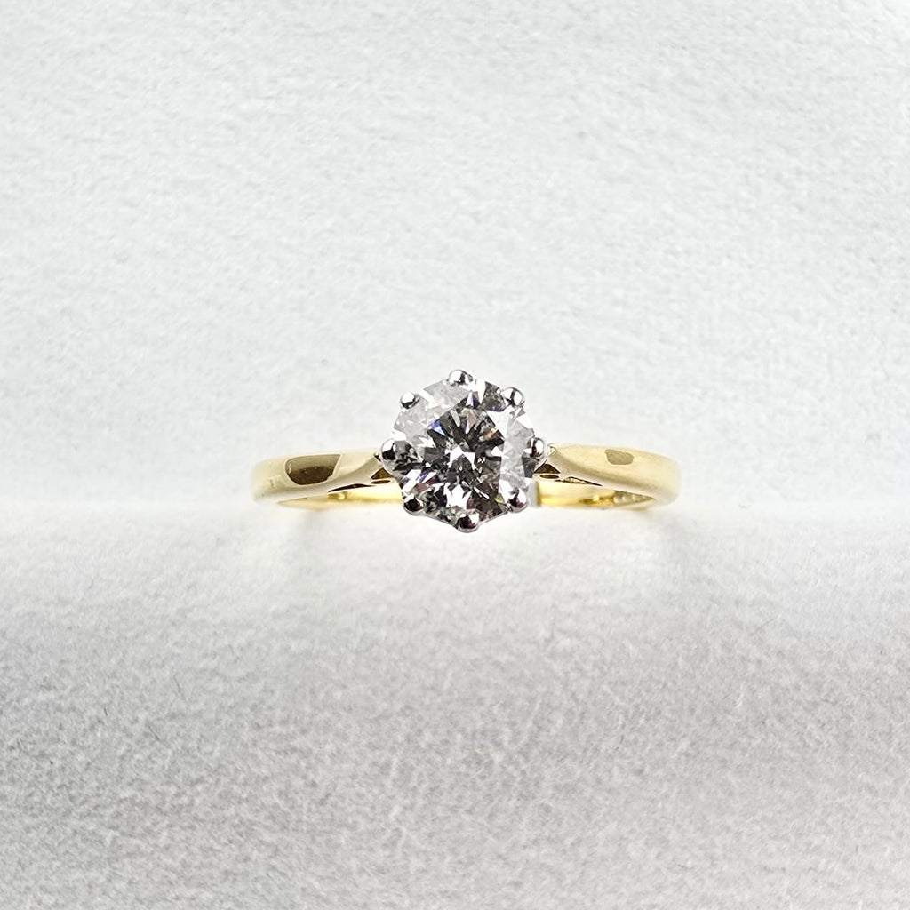 Round Diamond Solitaire Ring