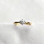 Round Diamond Solitaire Ring