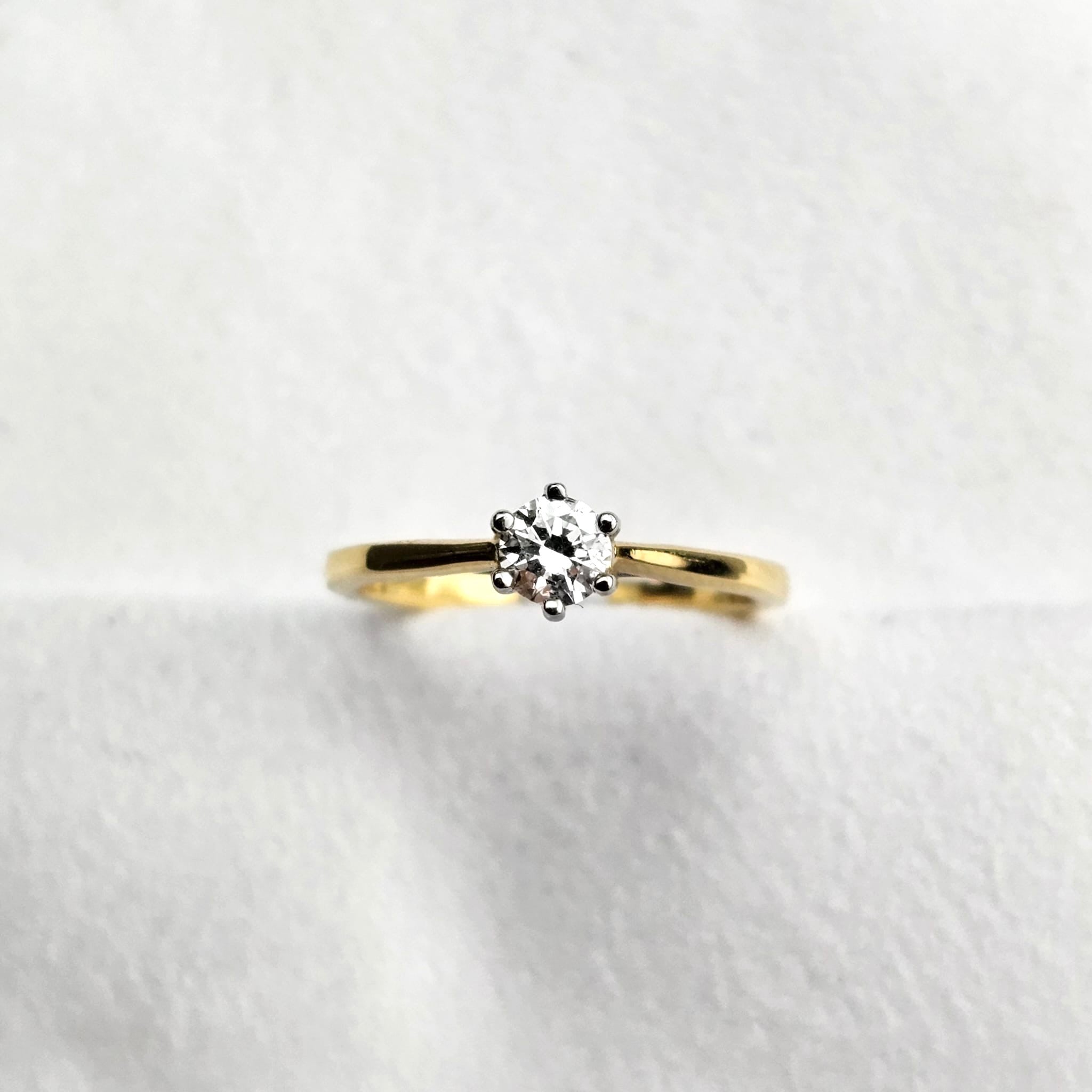 Round Diamond Solitaire Ring
