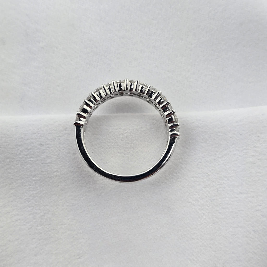 Double Row Diamond Ring