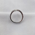 Wavy Open Diamond Dress Ring