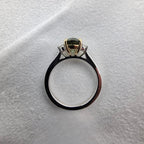 Green Tourmaline and Diamond Trilogy
