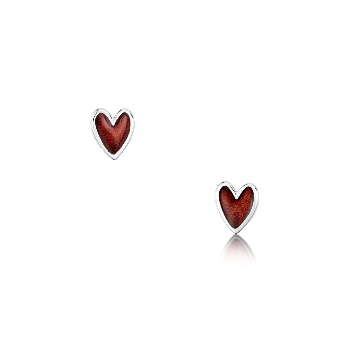 Secret Hearts Stud Earrings