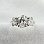 Lab Grown Oval Trilogy