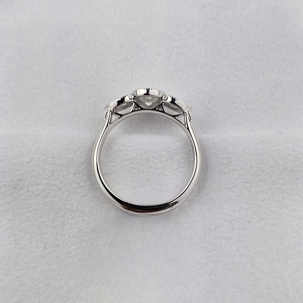 Vintage Diamond Trilogy Ring