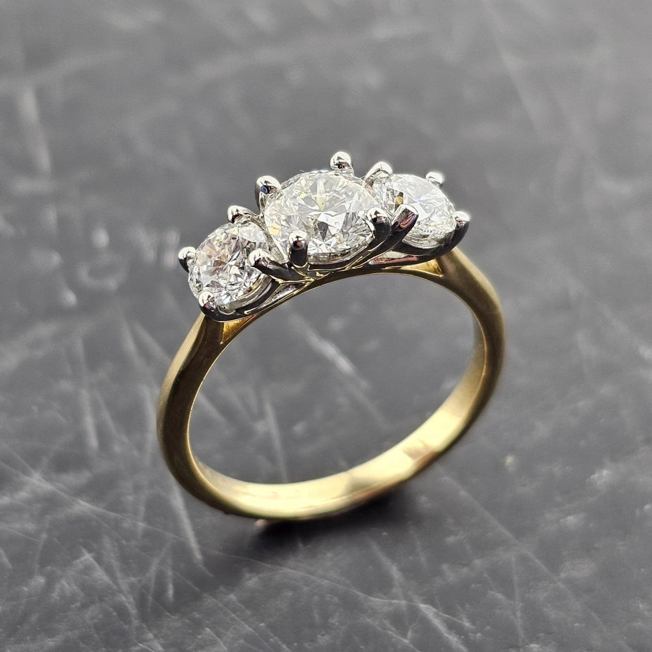Brilliant Round Diamond Trilogy