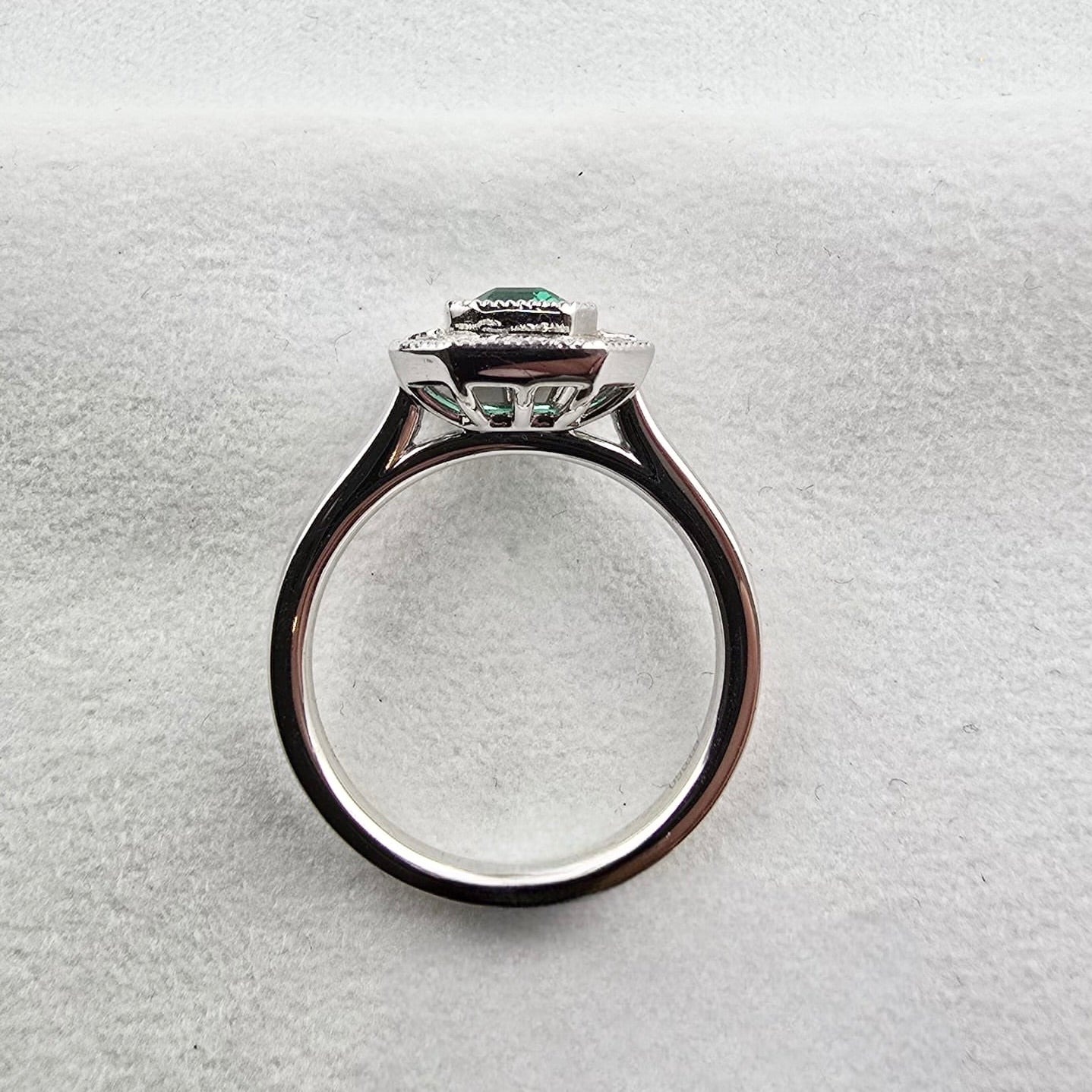 Vintage Emerald and Diamond Ring