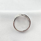Open Wrap Diamond Bubble Ring