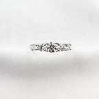 Five Stone High Set Diamond Ring