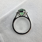 Green Tourmaline and Diamond Trilogy