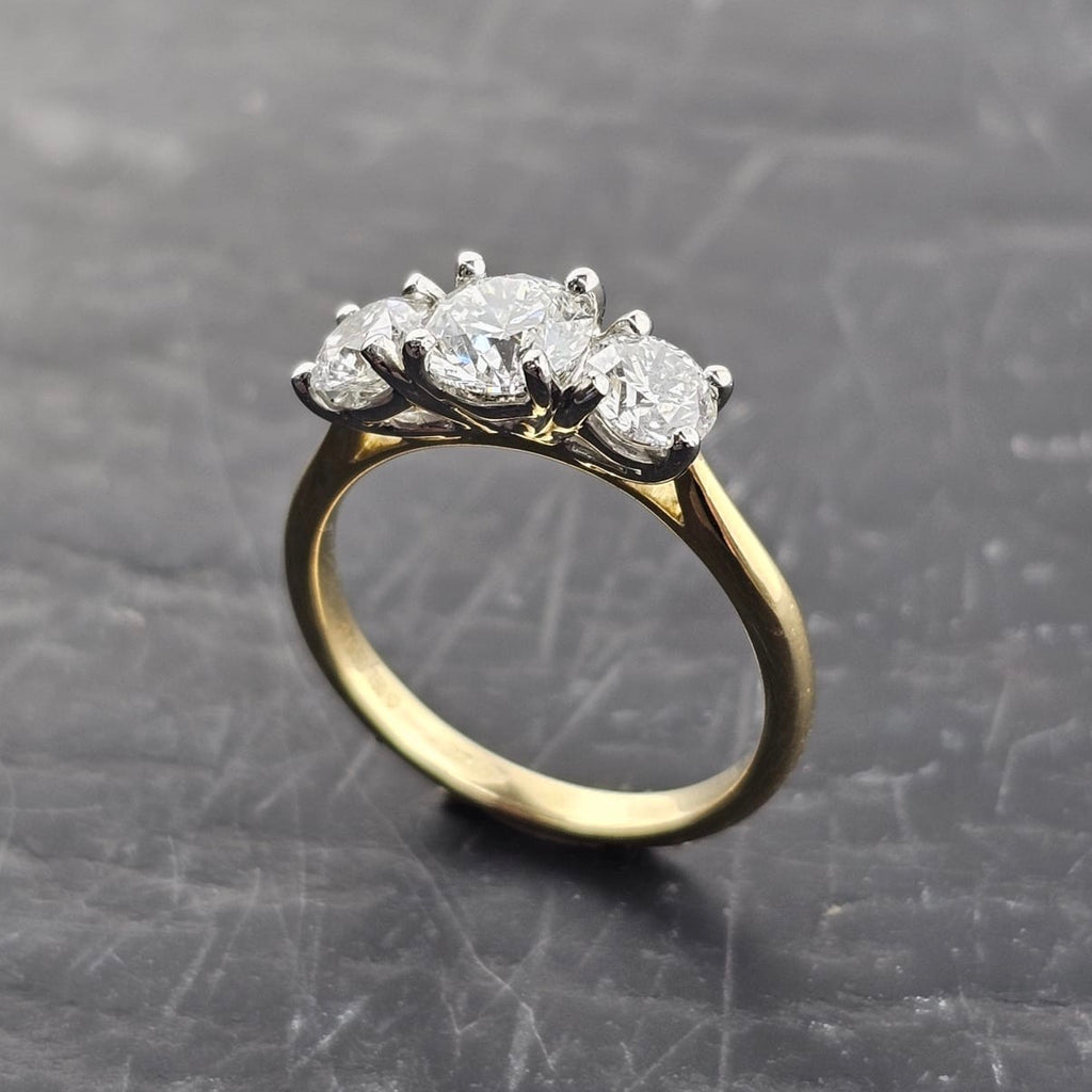 Brilliant Round Diamond Trilogy