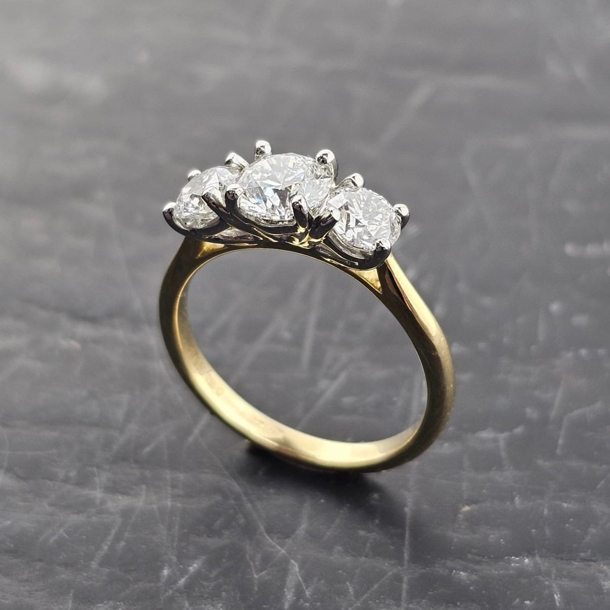 Brilliant Round Diamond Trilogy