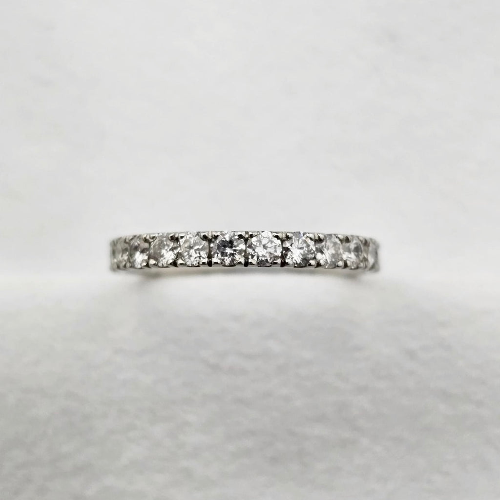 Diamond Double Claw Set Band