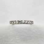 Diamond Double Claw Set Band