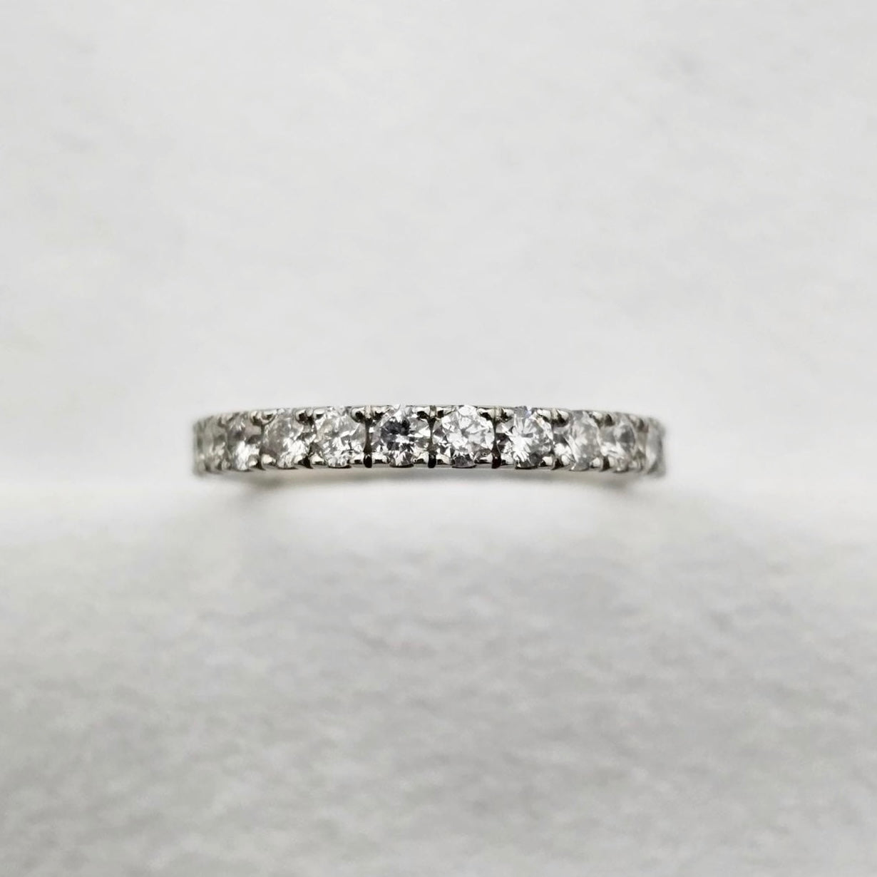 Diamond Double Claw Set Band