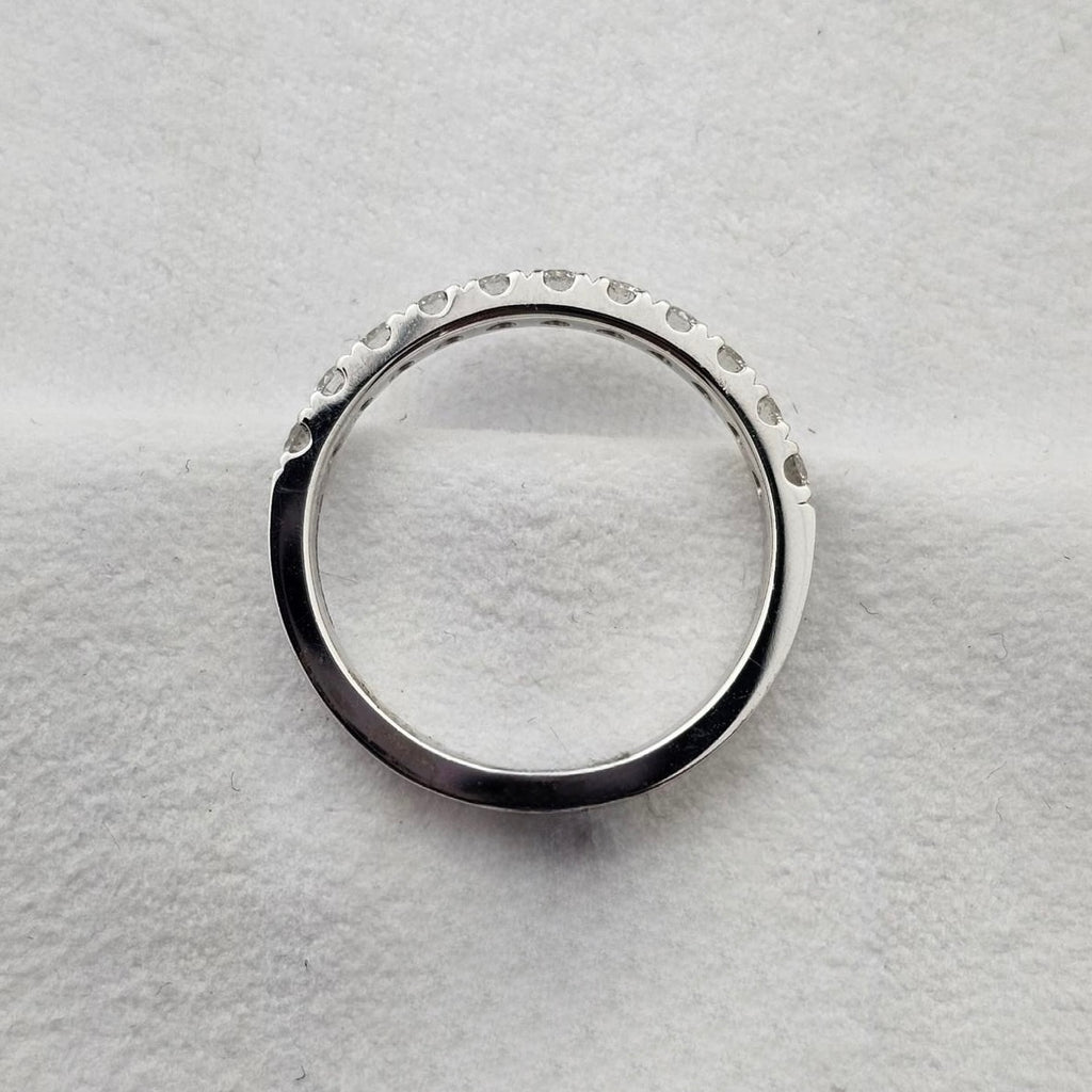 Diamond Double Claw Set Band