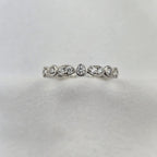 Vintage Mixed Cut Diamond Band