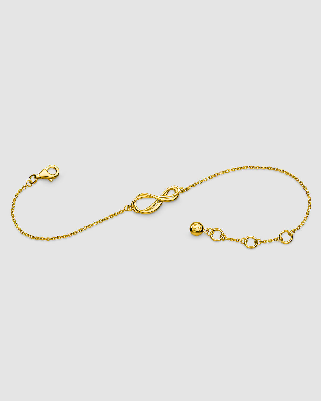 Infinity Mini Golden 7.5" Bracelet