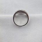 Mixed Cut Open Diamond Dress Ring