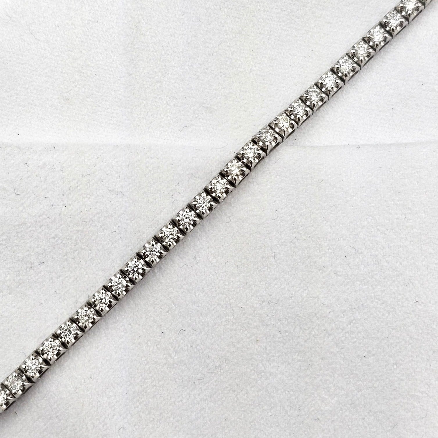 Round Diamond Tennis Bracelet