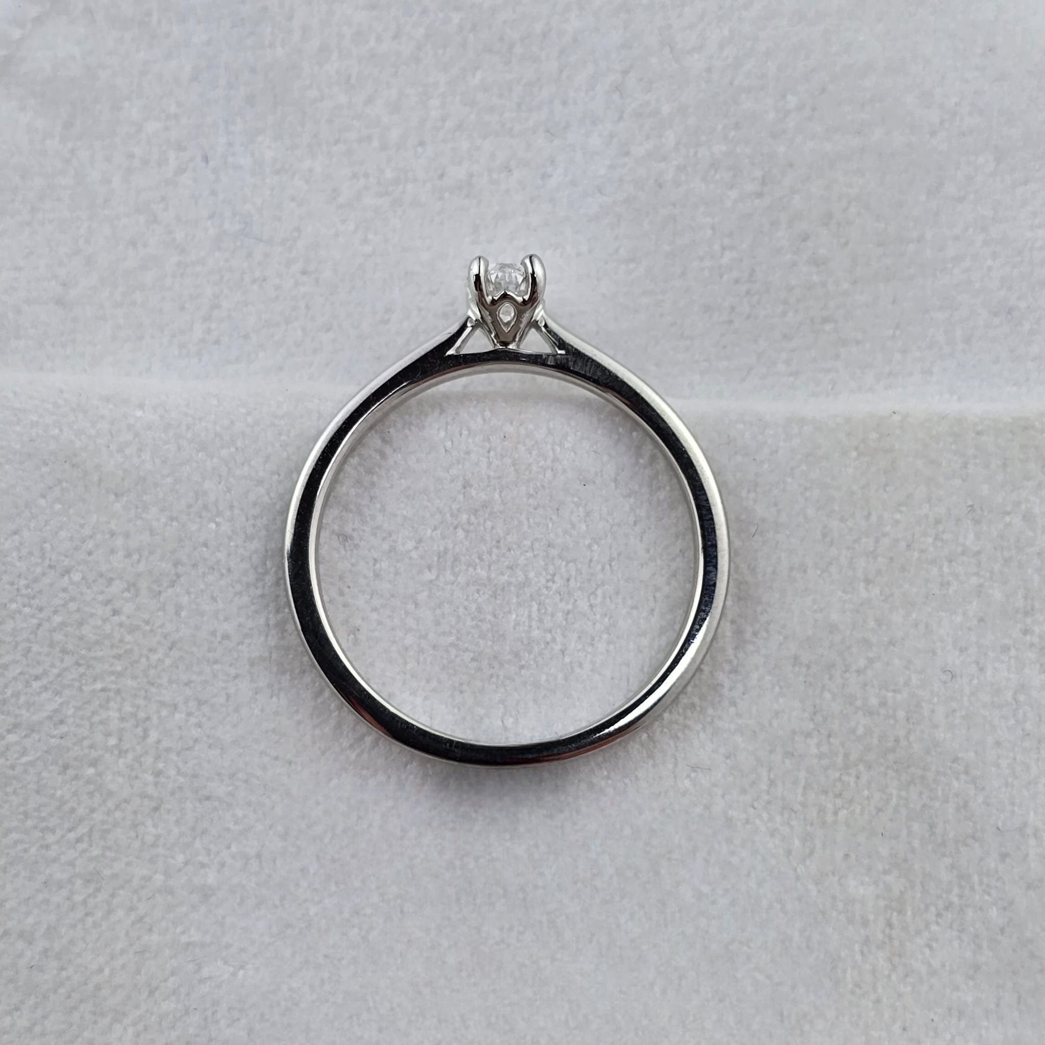 Oval Cut Diamond Solitaire Ring