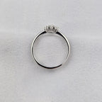 Mixed Cut Diamond Cluster Ring