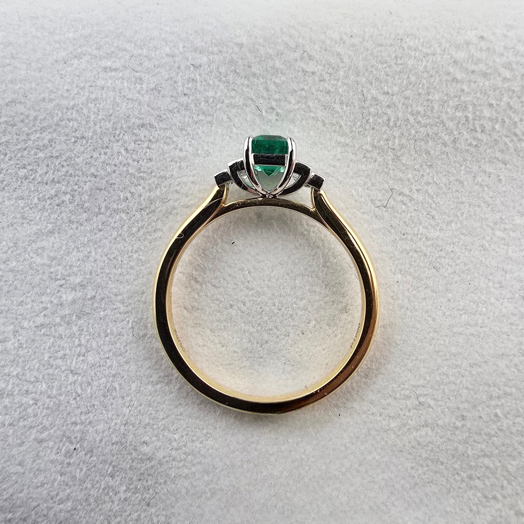 Emerald and Diamond Ring