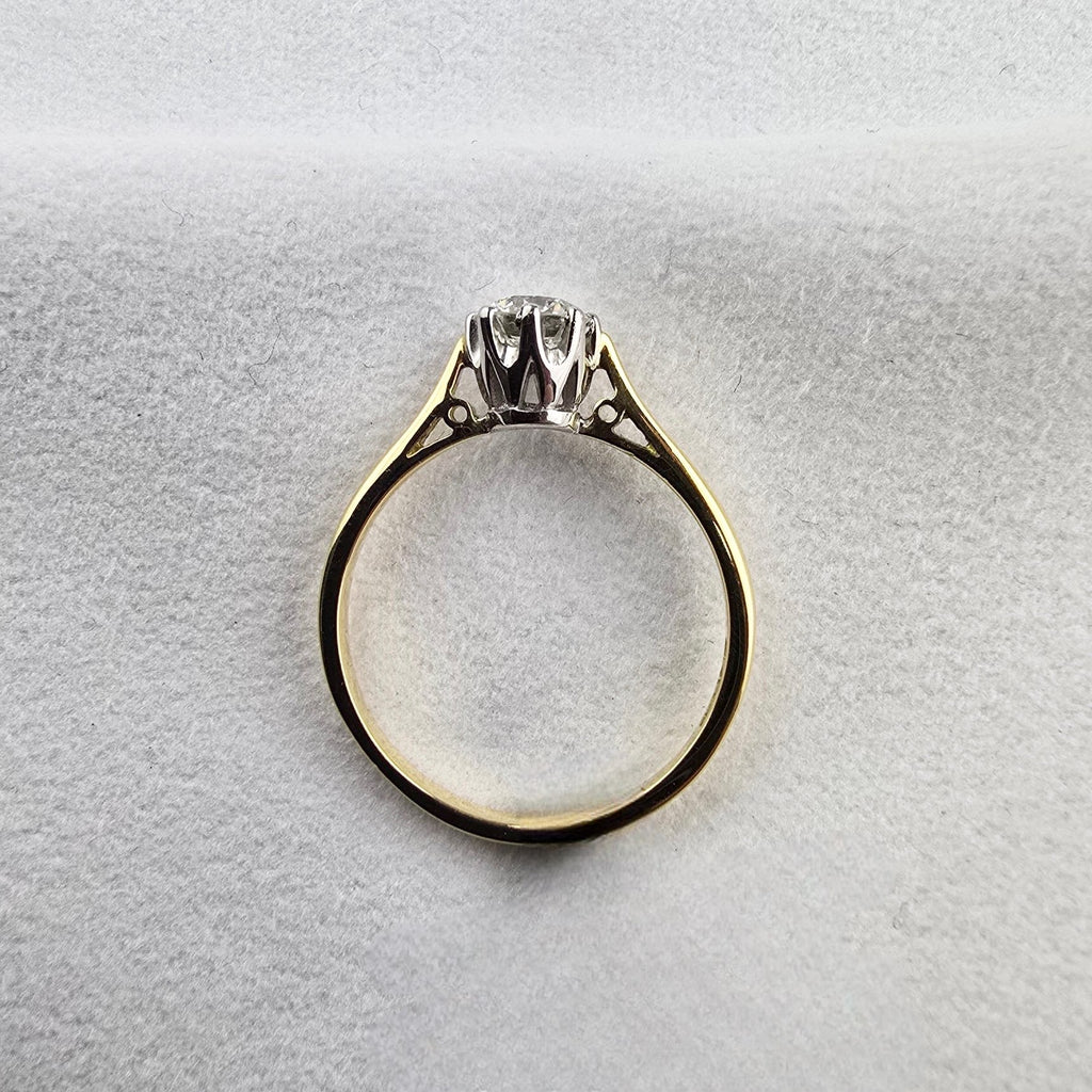 Round Diamond Solitaire Ring
