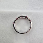 Large ruby and diamond eternity ring