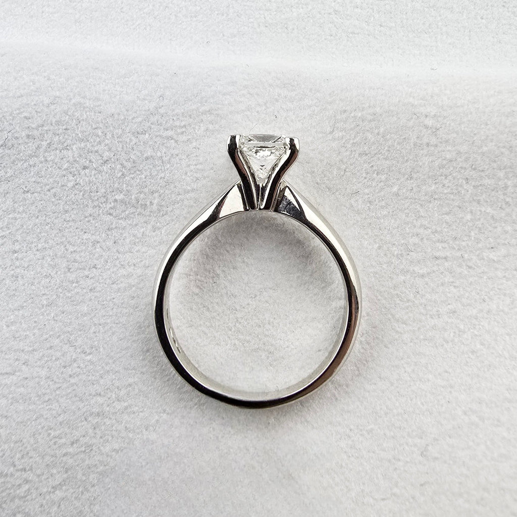 Princess Diamond Solitaire Ring
