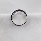 Baguette and Round Diamond Band