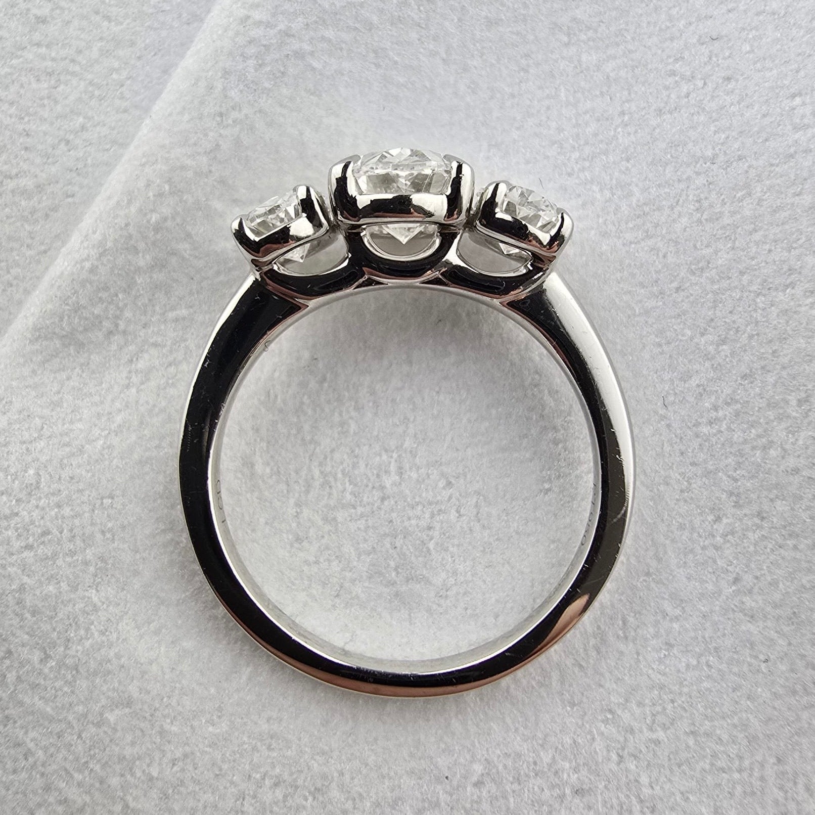 Lab Grown Oval Trilogy