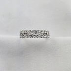Double Row Diamond Ring