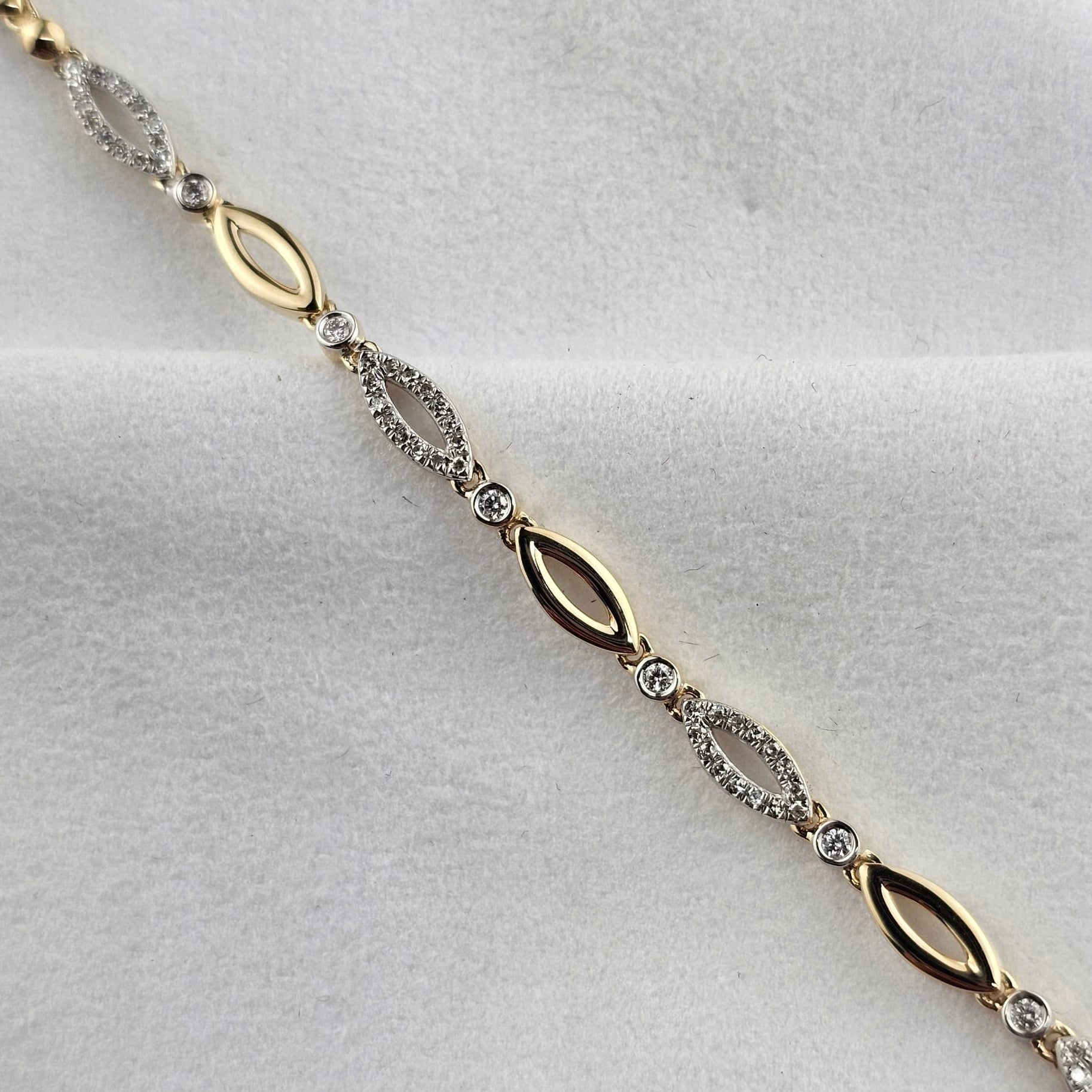 Gold and Diamond Fancy Bracelet
