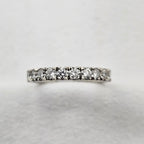 Diamond Double Claw Set Ring