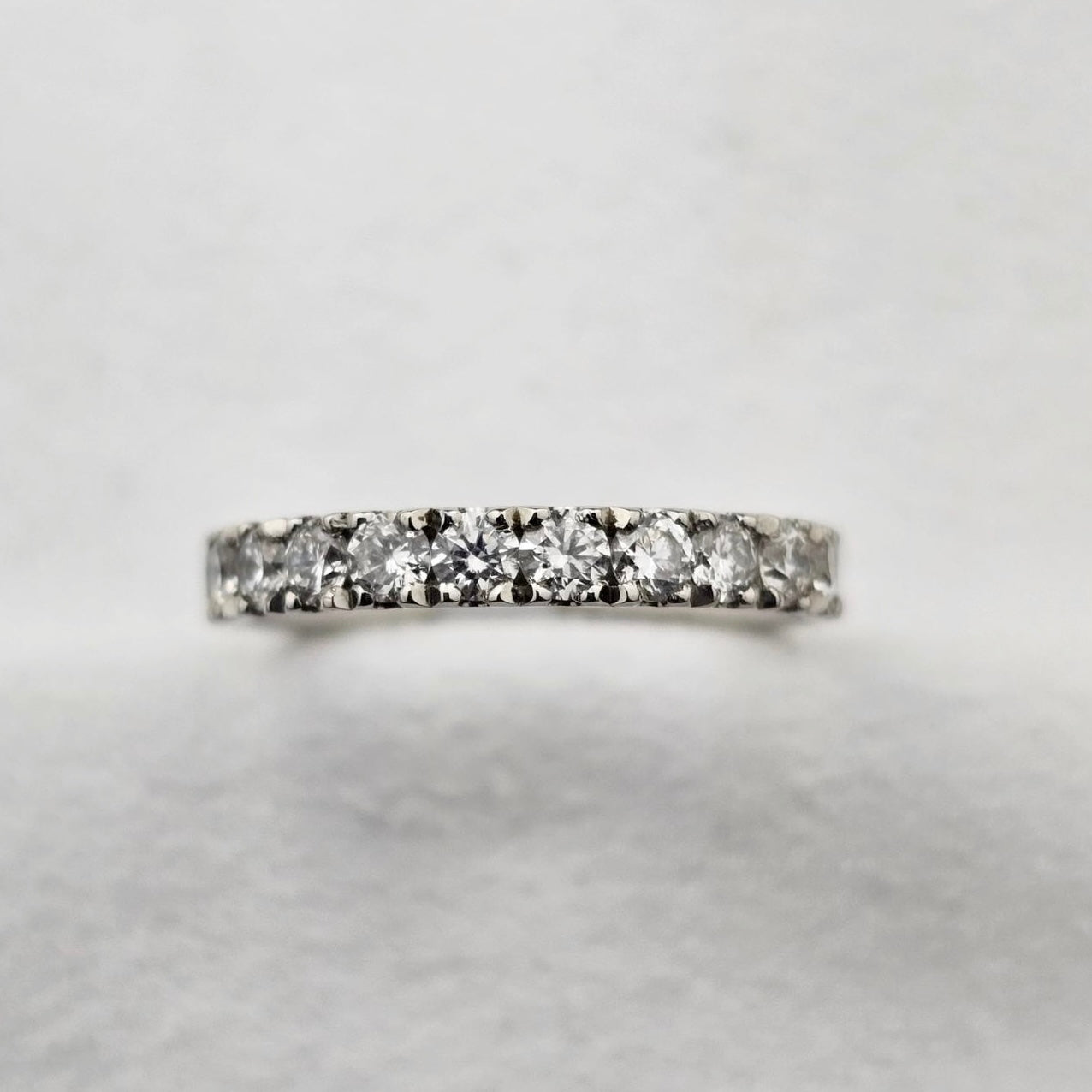 Diamond Double Claw Set Ring