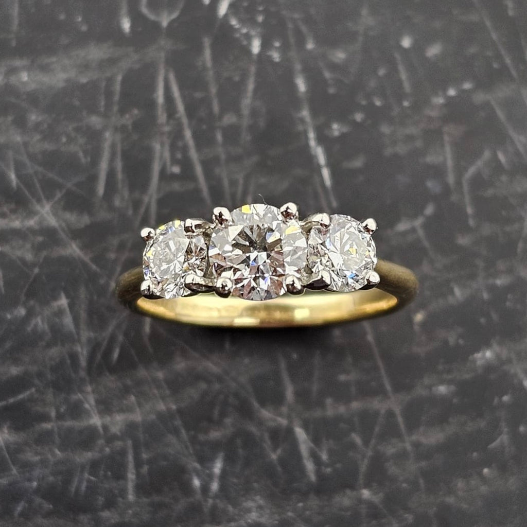 Brilliant Round Diamond Trilogy