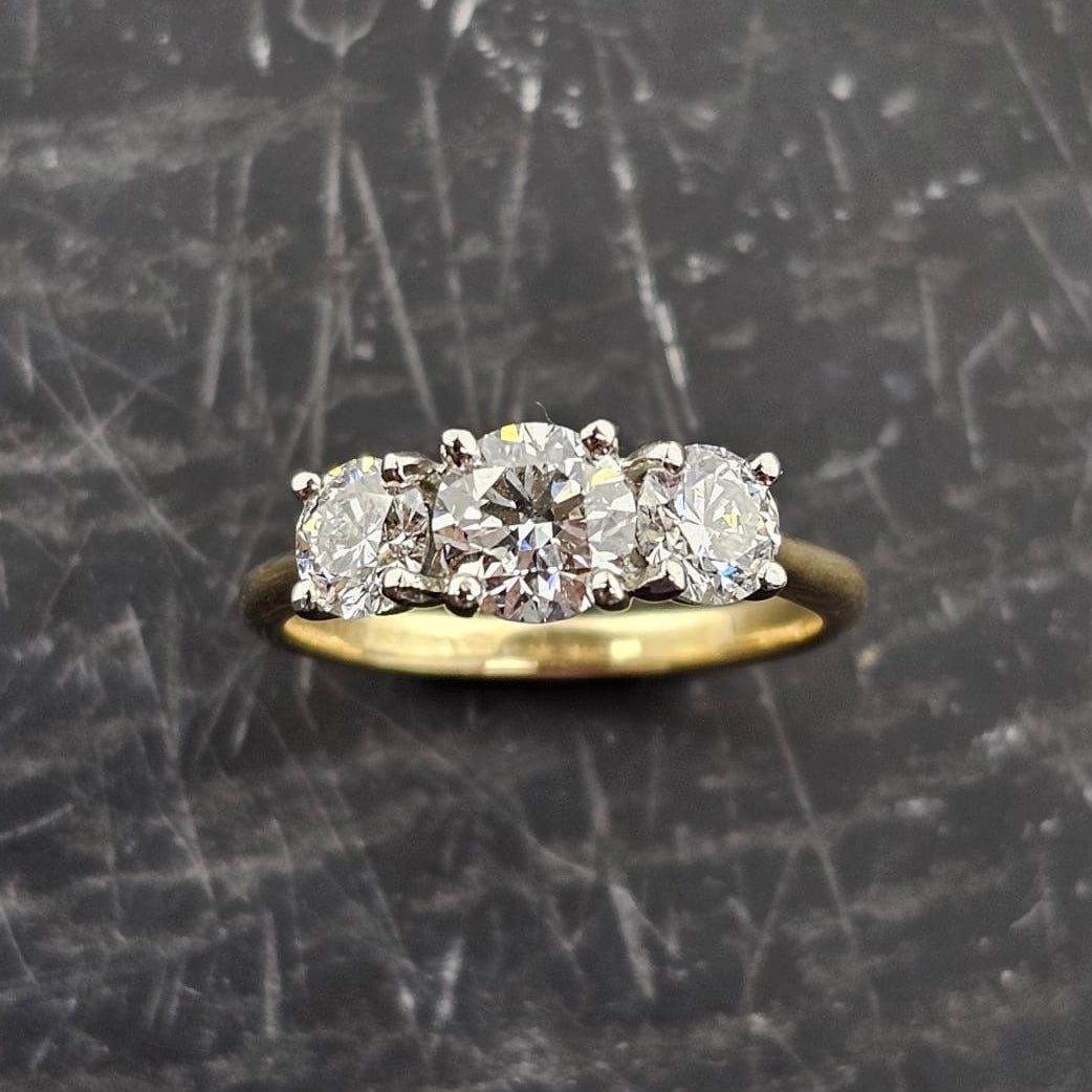Brilliant Round Diamond Trilogy