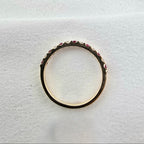 Ruby and Diamond Eternity Band