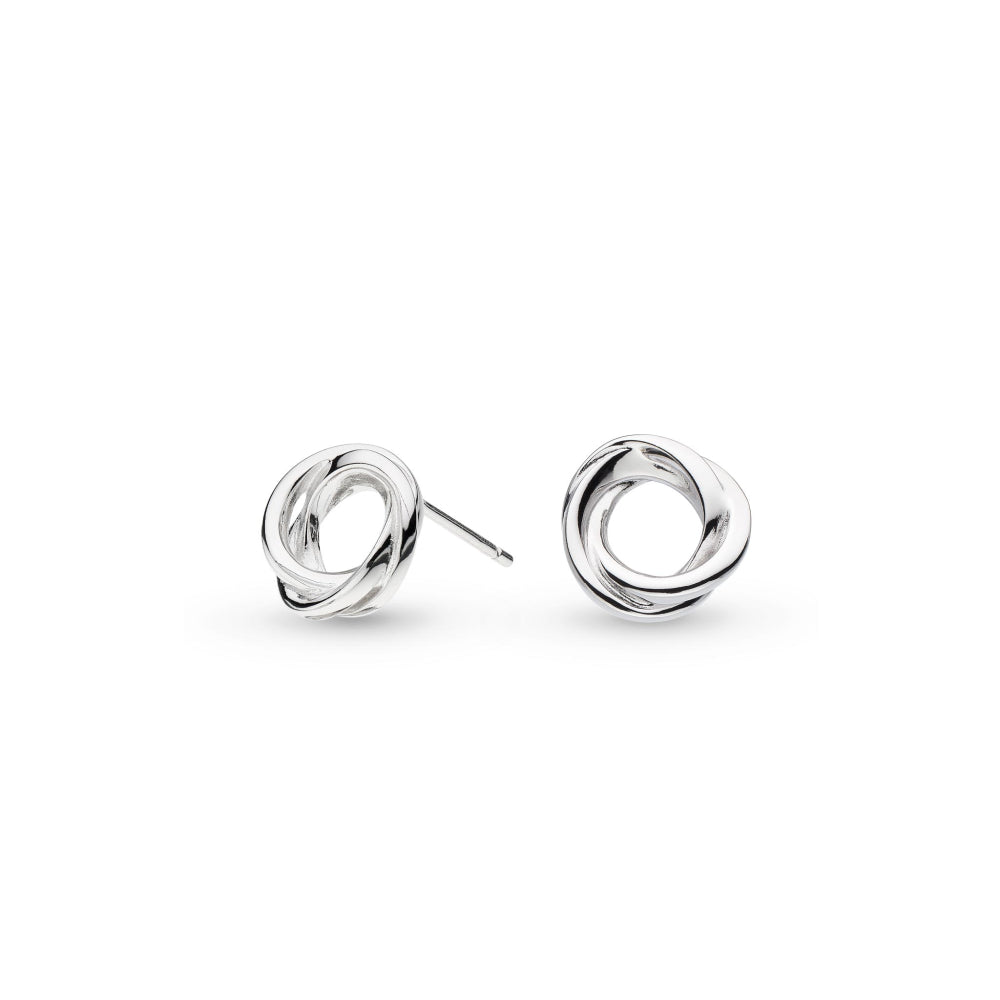 Bevel Trilogy Stud Earrings