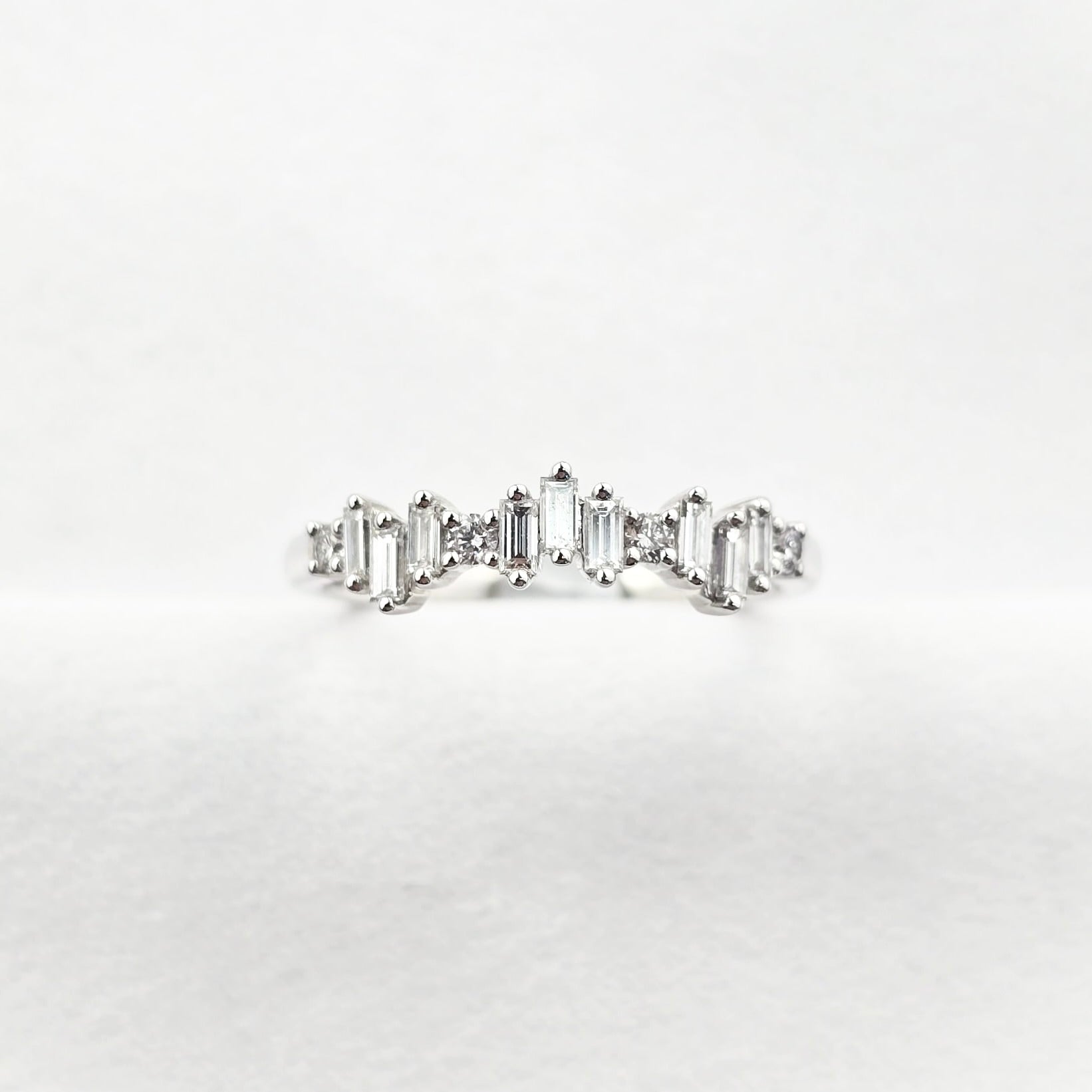 Baguette Diamond Band