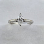 Marquise Cut Diamond Solitaire Ring