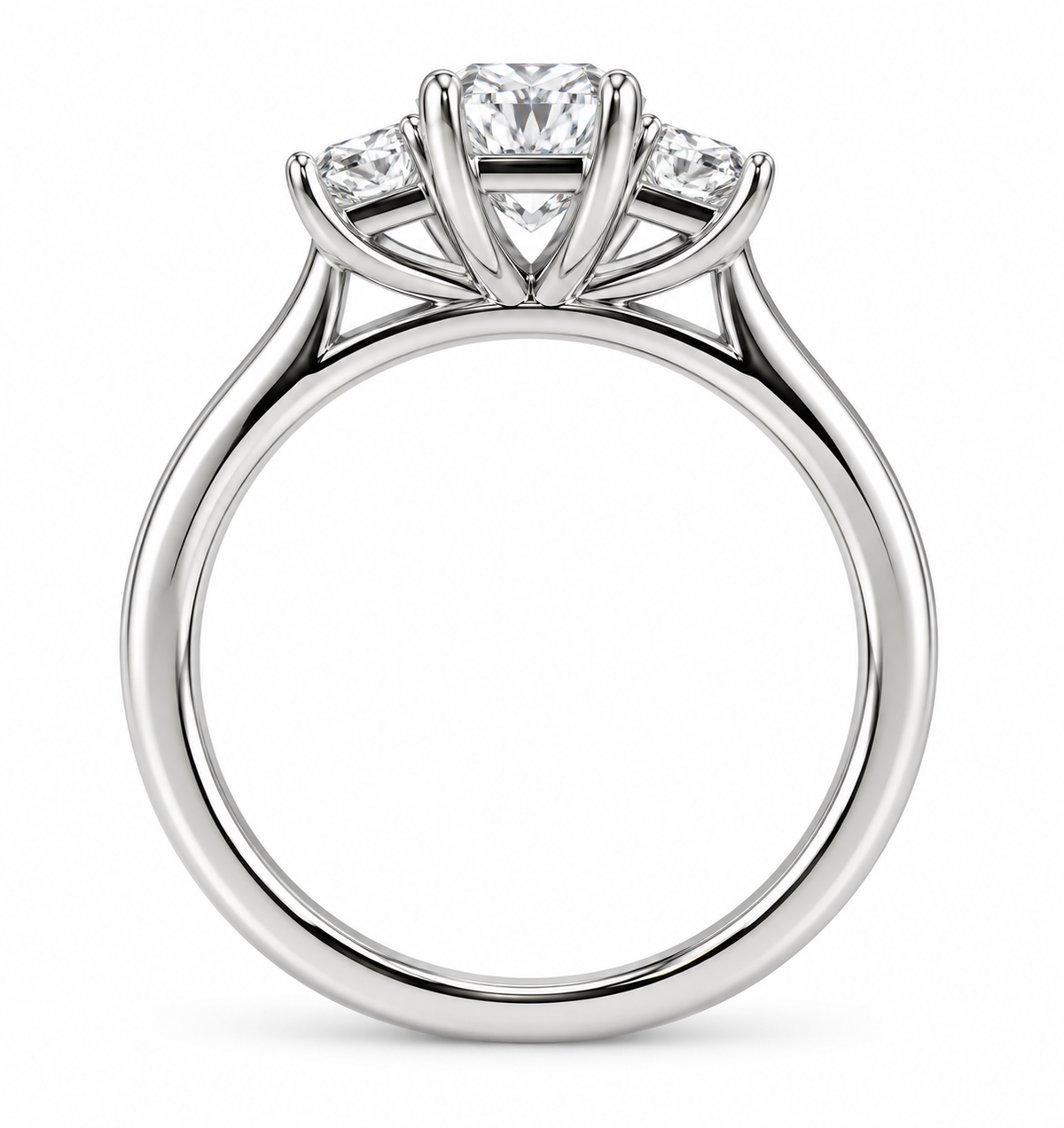 Cushion Diamond Trilogy