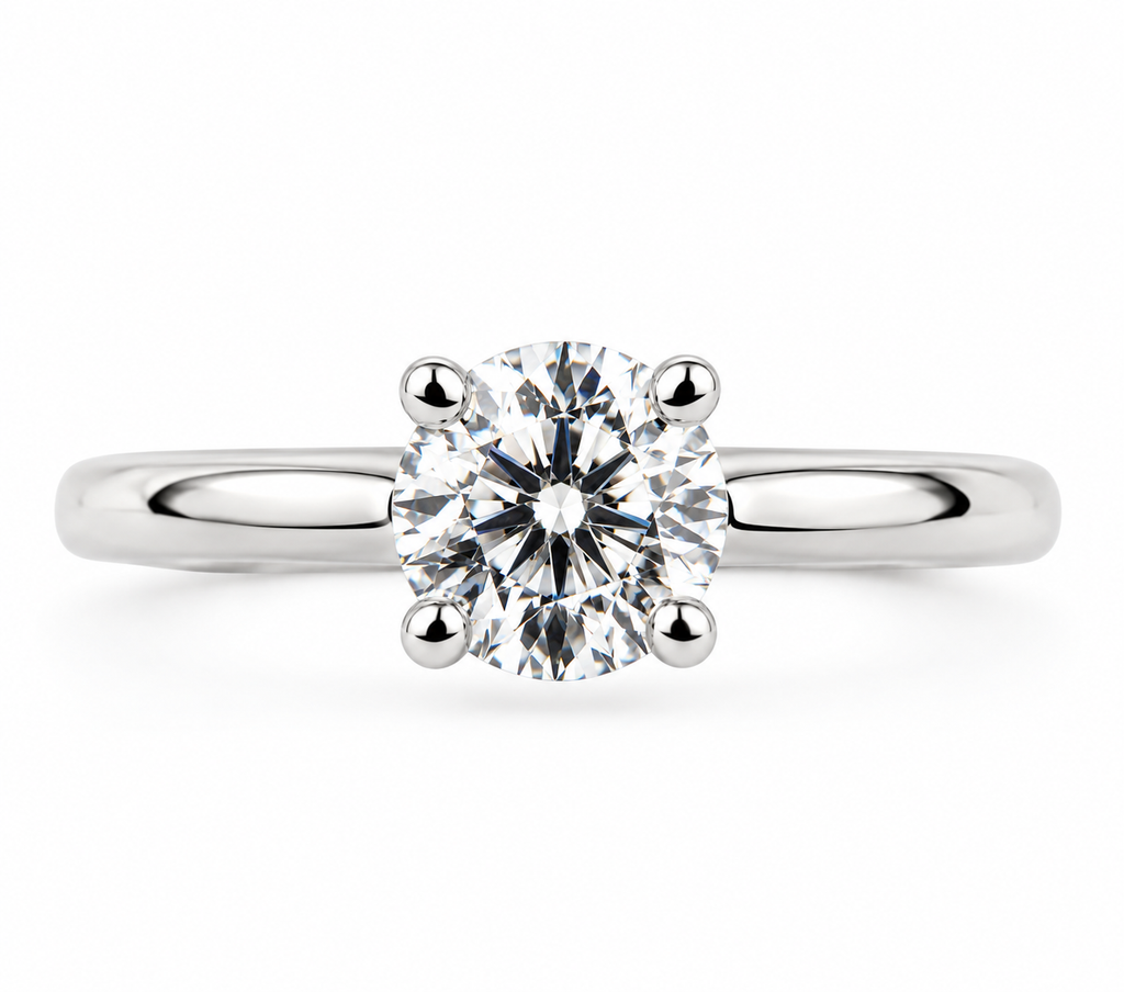 Round Diamond Solitaire Ring